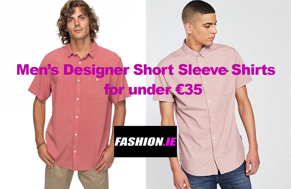 Men’s Designer Short Sleeve Shirts for under €35.00