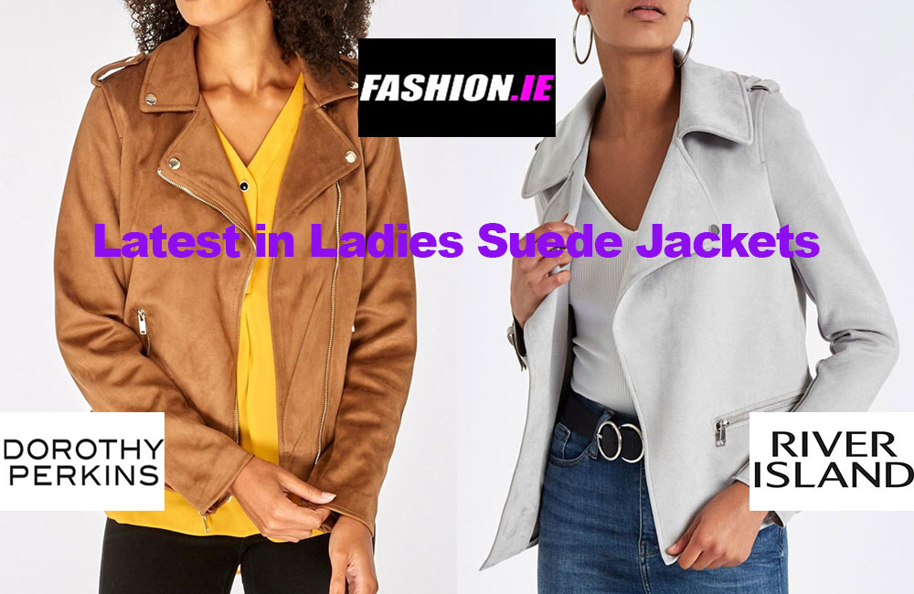 Fashion review of latest ladies suede look jackets