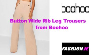 Fashion look Wide Leg Trousers from Boohoo