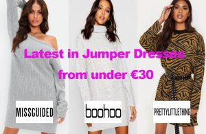 Latest in Jumper Dresses from under €30