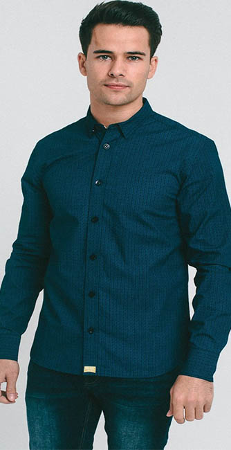 Clemenza Navy Shirt from Diesel