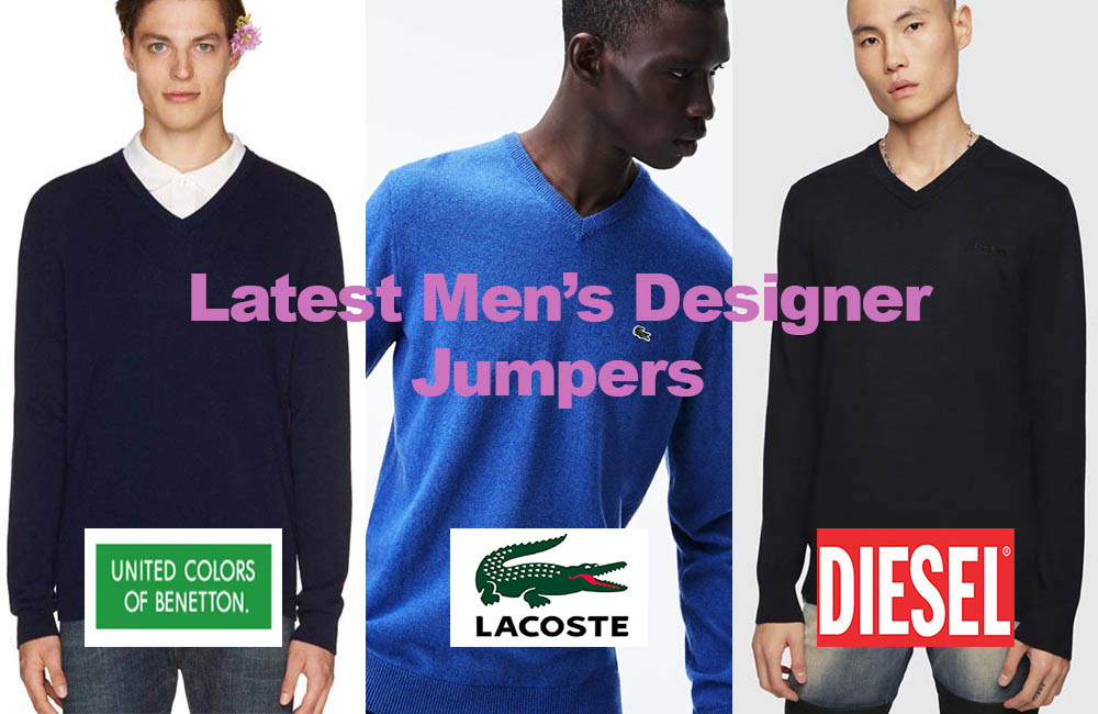 The Latest in Men’s Designer Jumpers