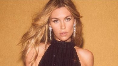 Abbey Clancy on the perfect NYE look