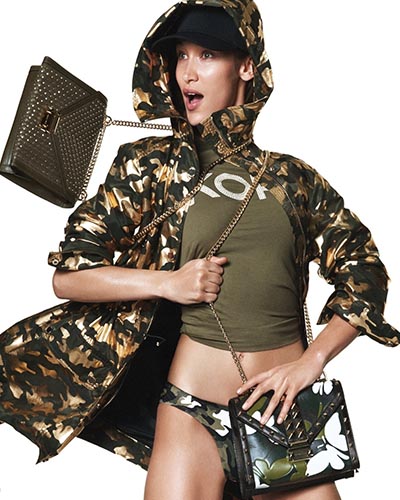 Bella Hadid features in Michael Kors Spring 2019 Campaign (Instagram)