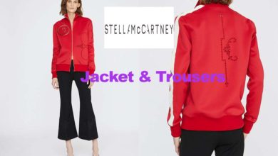 Embroidered jacket and trousers from Stella McCartney