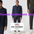 Tweed jacket and jeans from Ben Sherman review