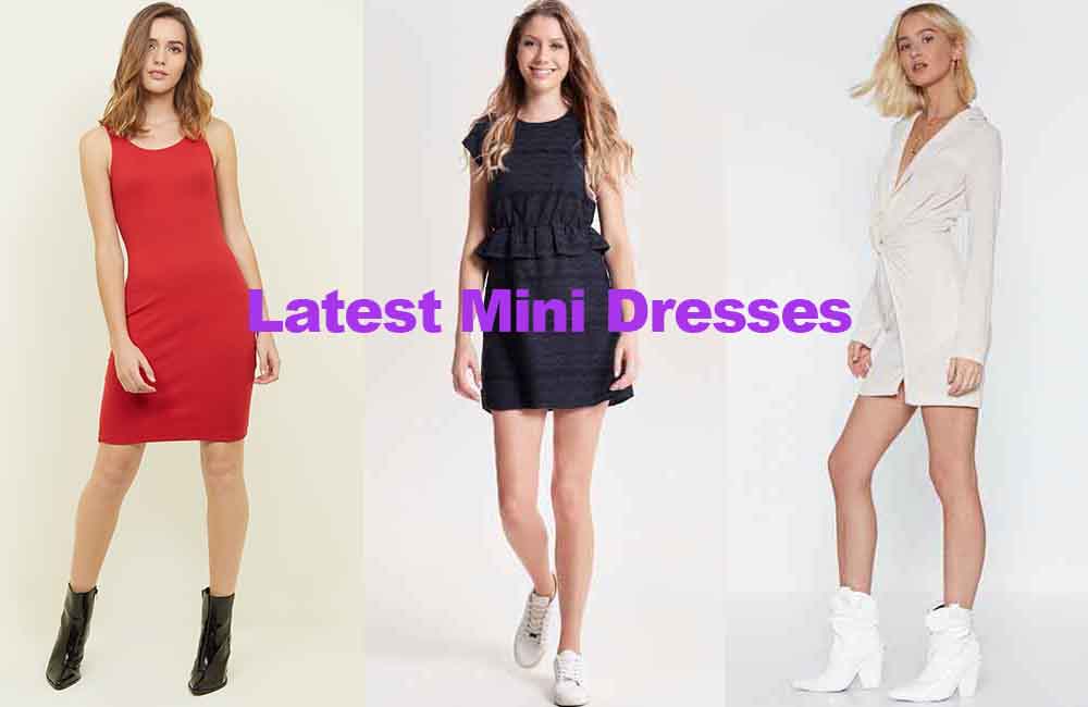Fashion review latest new teenage mini dresses