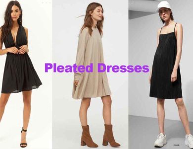 Fashion review latest in pleated dresses