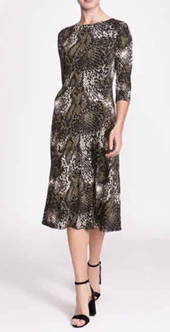 Printed Midi Dress from Dunnes Stores